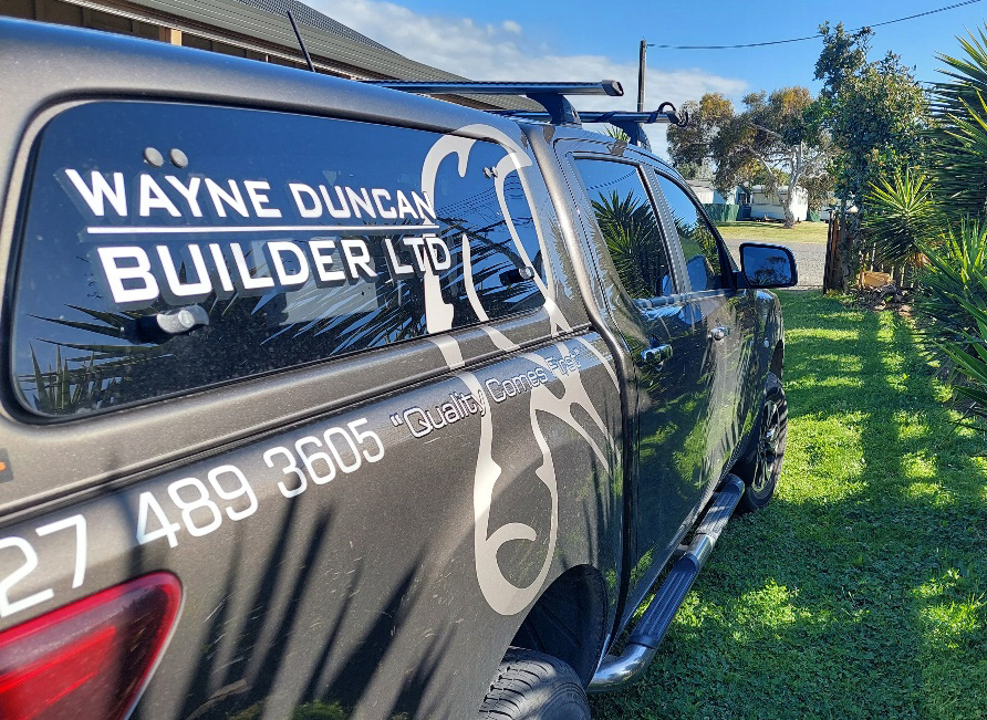work vehicle-Wayne Duncan Builder-Palmerston North